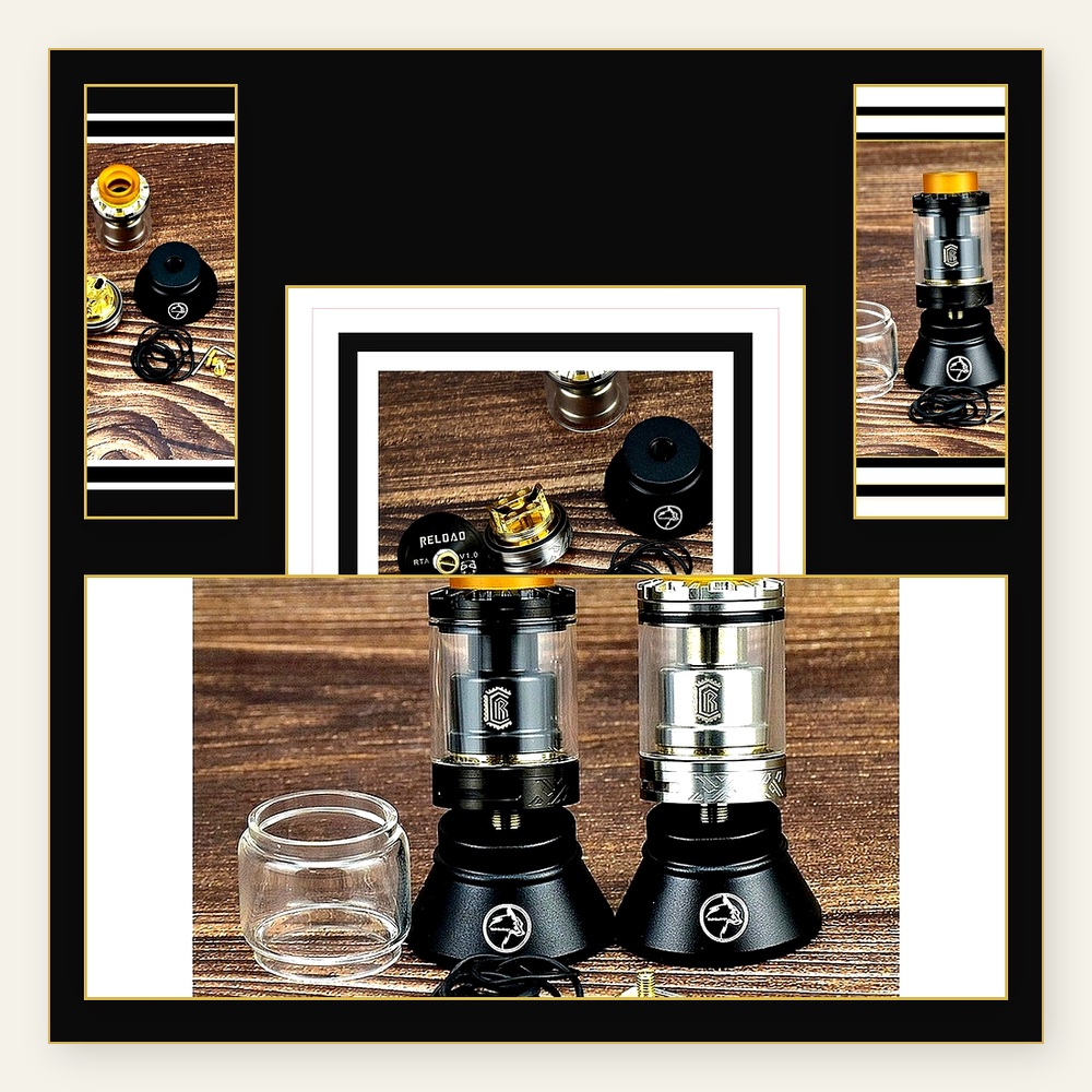 ReLoad RTA 24mm 3.5ml 탑필 리빌더블  - Accessories For Vaping 리뷰 및 가격