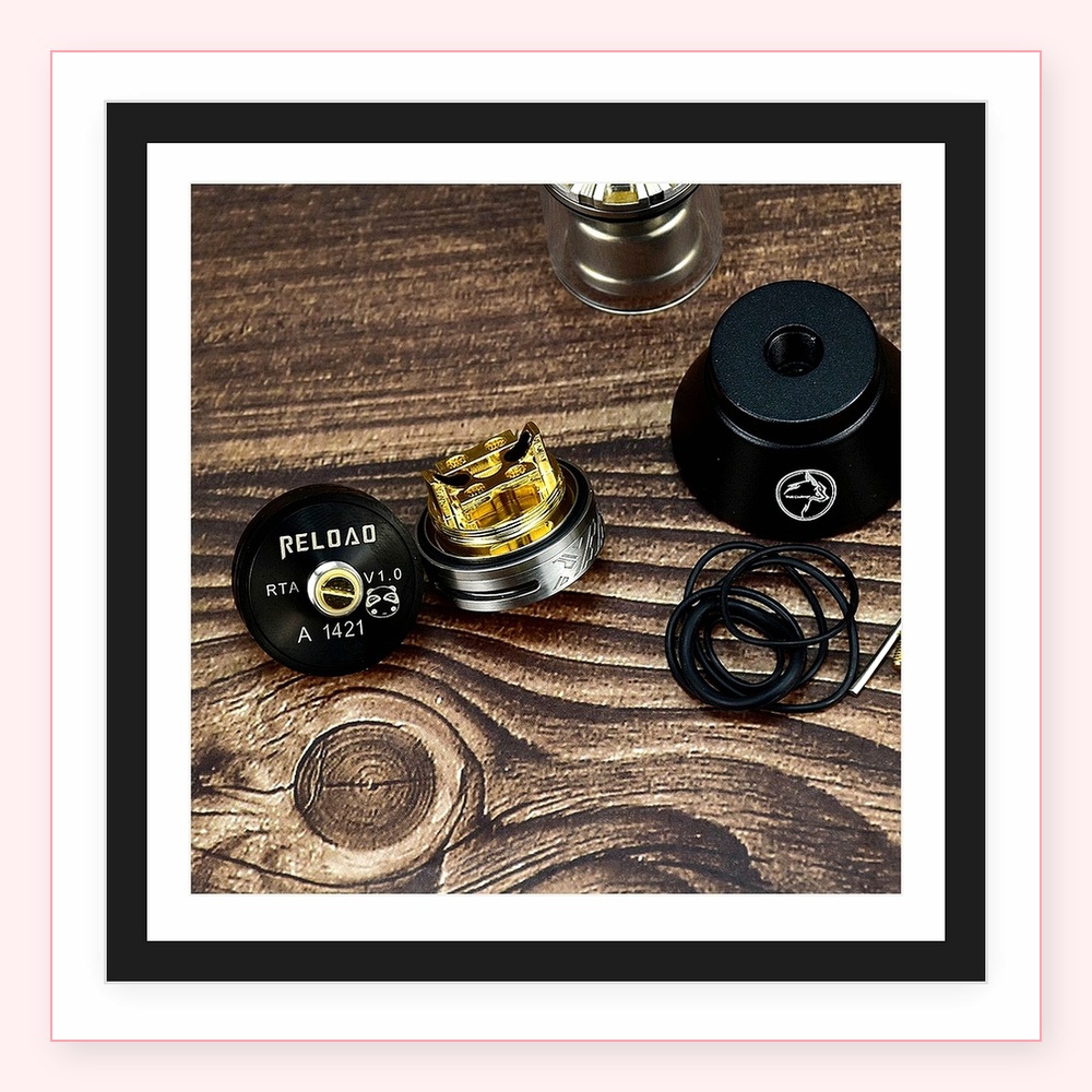 ReLoad RTA 24mm 3.5ml 탑필 리빌더블  - Accessories For Vaping 리뷰 및 가격